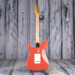 Fender Custom Shop Limited Edition 1962 Stratocaster Relic Electric Guitar, Aged Tahitian Coral, back