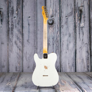 Fender Custom Shop Limited Edition '64 Telecaster Relic Electric Guitar, Aged Olympic White, back