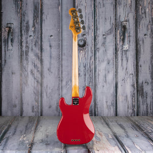 Fender Custom Shop Limited Edition Precision Bass Special Journeyman Relic Electric Bass Guitar, Aged Dakota Red, back