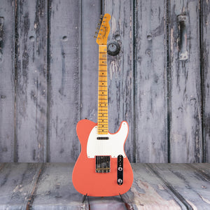 Fender Custom Shop Limited Edition Tomatillo Telecaster Journeyman Relic Electric Guitar, Super Faded Aged Tahitian Coral, front