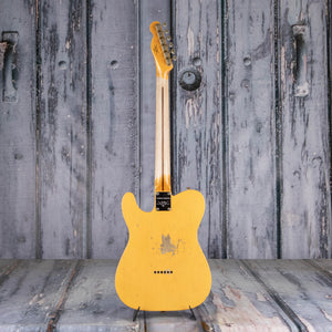 Fender Custom Shop Limited Tomatillo BG Telecaster Relic Electric Guitar, Aged Nocaster Blonde, back