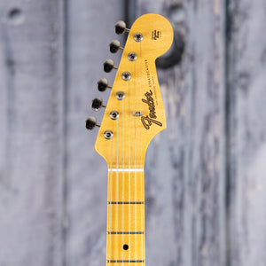 Fender Custom Shop Postmodern Stratocaster Deluxe Closet Classic Electric Guitar, Wide Fade 2-Color Sunburst, front headstock