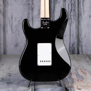 Fender Eric Clapton Stratocaster Electric Guitar, Black, back closeup
