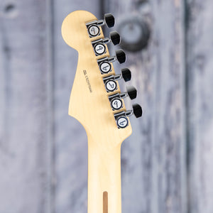 Fender Jeff Beck Stratocaster Electric Guitar, Surf Green, back headstock