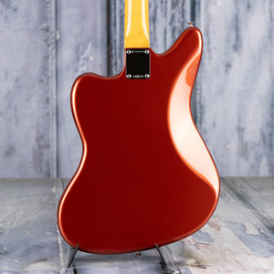 Fender Johnny Marr Jaguar Electric Guitar, Metallic KO, back closeup