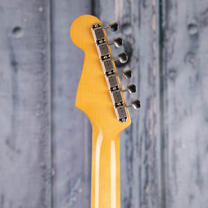 Fender Kenny Wayne Shepherd Stratocaster Electric Guitar, Transparent Faded Sonic Blue, back headstock