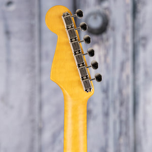 Fender Limited Edition American Vintage II '61 Stratocaster Electric Guitar, Fiesta Red, back headstock