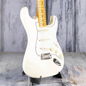 Fender Limited Edition American Vintage II '73 Stratocaster Electric Guitar, Olympic White, angle
