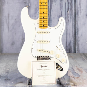 Fender Limited Edition American Vintage II '73 Stratocaster Electric Guitar, Olympic White, coa