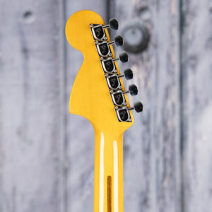 Fender Limited Edition American Vintage II '73 Stratocaster Electric Guitar, Olympic White, back headstock