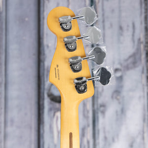 Fender Limited Edition Mark Hoppus Jaguar Electric Bass Guitar, Sea Foam Green, back headstock