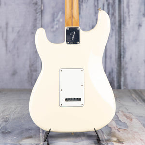 Fender Limited Edition Player II Stratocaster Electric Guitar, Olympic White, back closeup