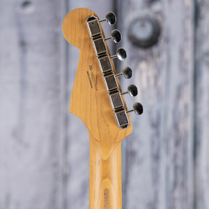 Fender Limited Edition Player II Stratocaster Electric Guitar, Olympic White, back headstock