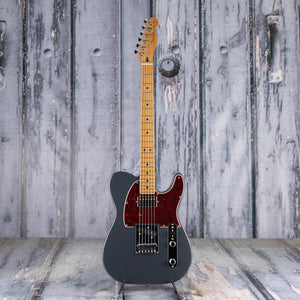 Fender Limited Edition Player II Telecaster Electric Guitar, Charcoal Frost Metallic, front