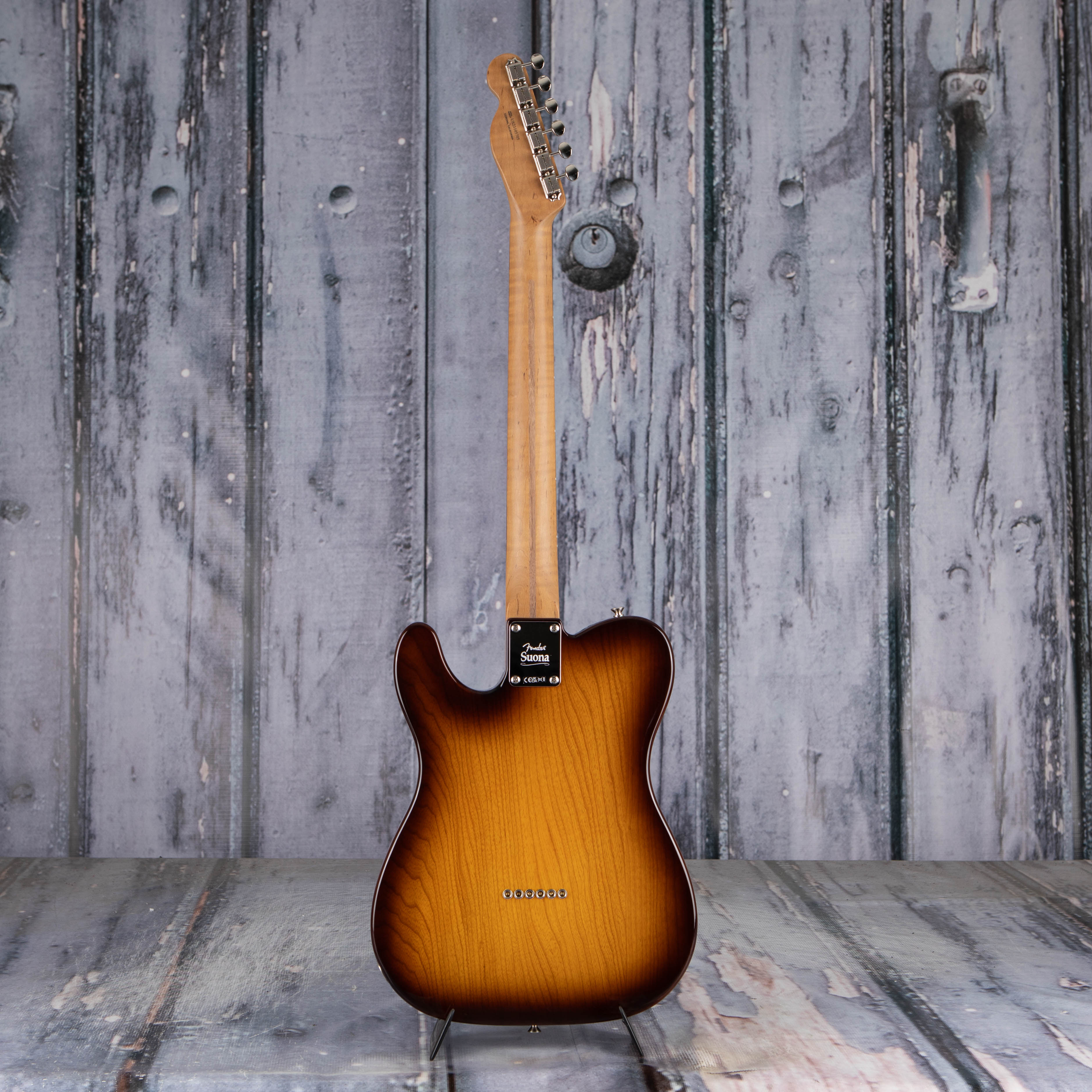Fender Limited Edition Suona Telecaster Thinline Semi-Hollowbody Guitar, Violin Burst, back