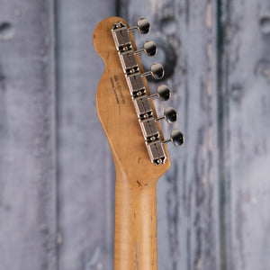 Fender Limited Edition Suona Telecaster Thinline Semi-Hollowbody Guitar, Violin Burst, back headstock