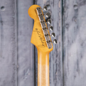 Fender Mike McCready Stratocaster Electric Guitar, 3-Color Sunburst, back headstock