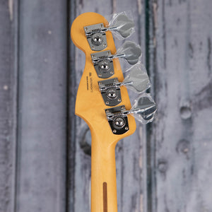 Fender Player II Modified Active Jazz Bass Guitar, Dusk, back headstock