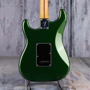 Fender Player II Modified Stratocaster Electric Guitar, Harvest Green Metallic, back closeup