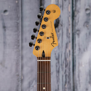 Fender Player II Modified Stratocaster HSS Electric Guitar, Sunshine Yellow, front headstock