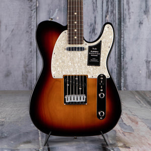 Fender Player II Modified Telecaster Electric Guitar, 3 Tone Sunburst, front closeup