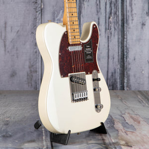Fender Player II Modified Telecaster Electric Guitar, Olympic Pearl, angle