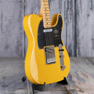 Fender Player II Modified Telecaster Electric Guitar, Sunshine Yellow, angle