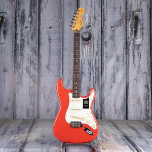 Fender Player II Stratocaster Electric Guitar, Coral Red, front