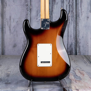 Fender Player Stratocaster Electric Guitar, Maple Fingerboard, Anniversary 2-Color Sunburst, back closeup