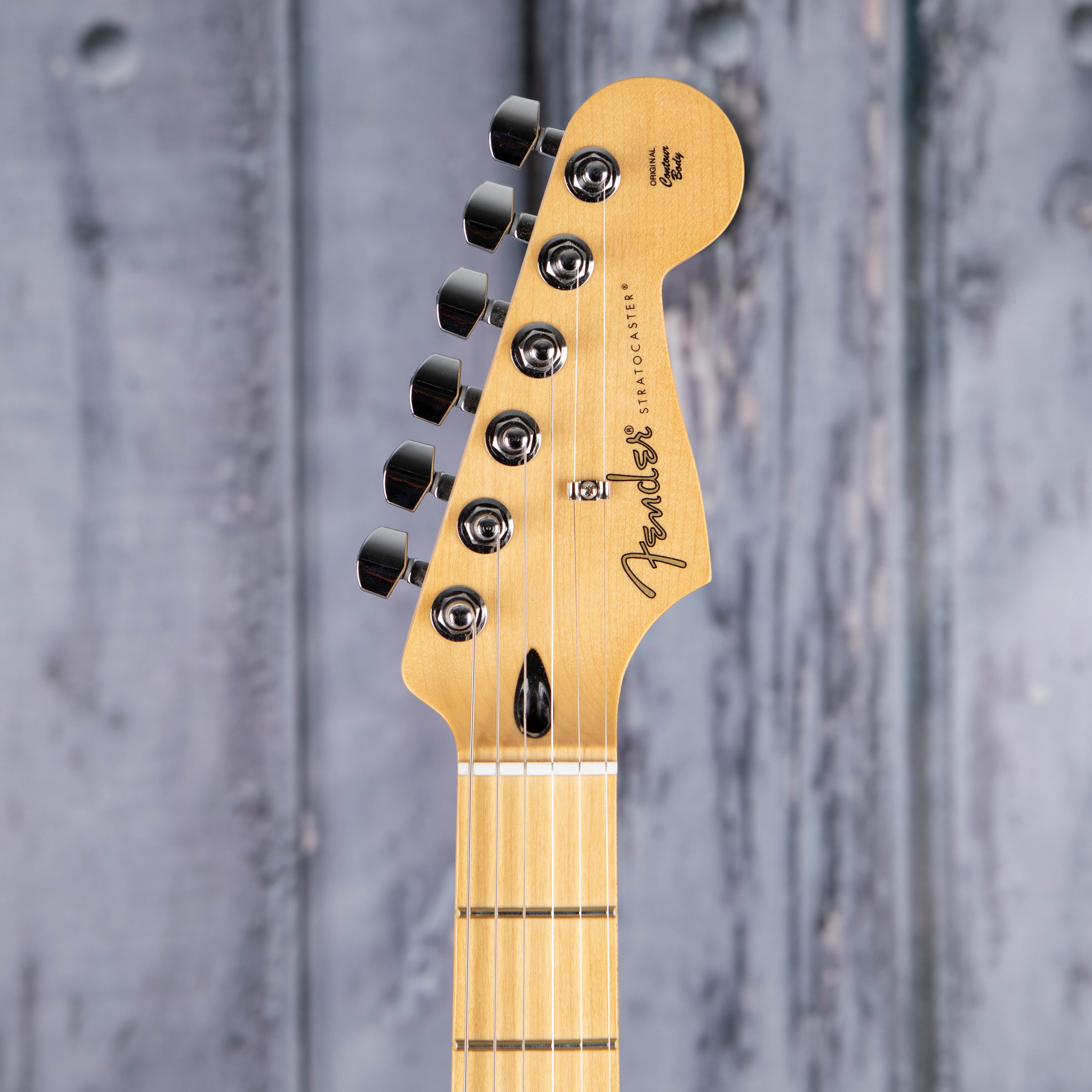 Fender Player Stratocaster Electric Guitar, Maple Fingerboard, Anniversary 2-Color Sunburst, front headstock