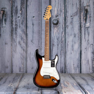 Fender Player Stratocaster Electric Guitar, Pau Ferro Fingerboard, Anniversary 2-Color Sunburst, front