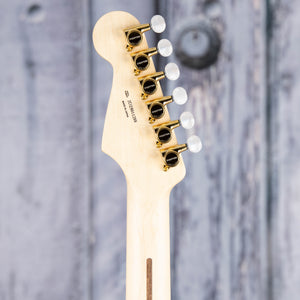 Fender Richie Kotzen Stratocaster Electric Guitar, Transparent White Burst, back headstock