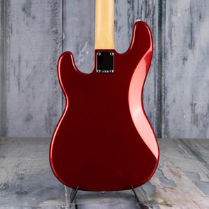 Fender Standard Precision Bass Guitar, Candy Cola, back closeup