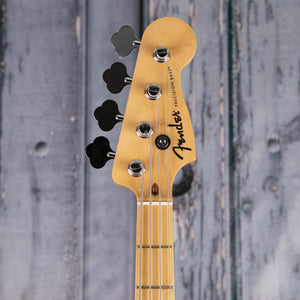 Fender Standard Precision Bass Guitar, Candy Cola, front headstock