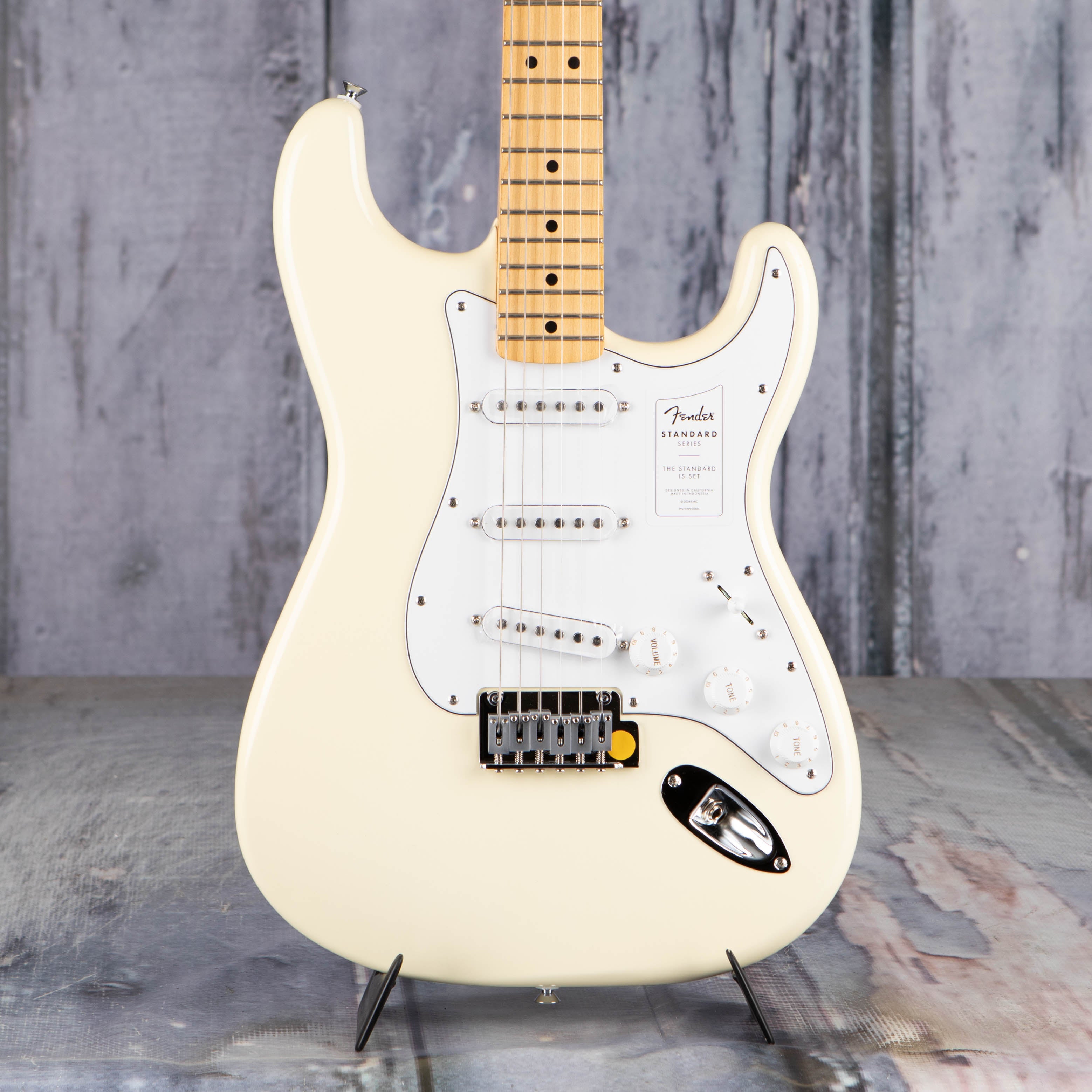 Fender standard stratocaster electric guitar hotsell
