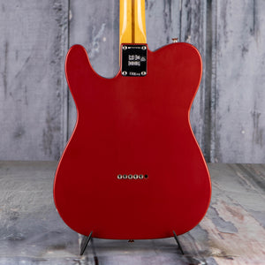 Fender Stories Collection Mike Campbell Red Dog Telecaster Electric Guitar, Big Dog Red, back closeup