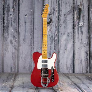Fender Stories Collection Mike Campbell Red Dog Telecaster Electric Guitar, Big Dog Red, front