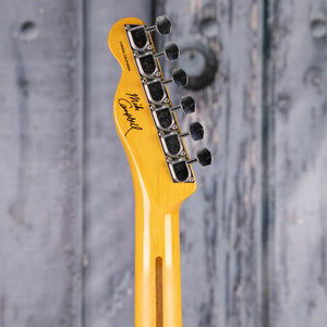 Fender Stories Collection Mike Campbell Red Dog Telecaster Electric Guitar, Big Dog Red, back headstock