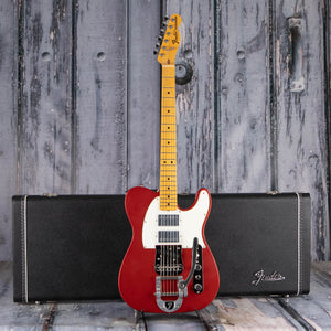 Fender Stories Collection Mike Campbell Red Dog Telecaster Electric Guitar, Big Dog Red, case