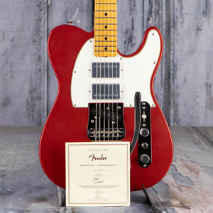 Fender Stories Collection Mike Campbell Red Dog Telecaster Electric Guitar, Big Dog Red, coa