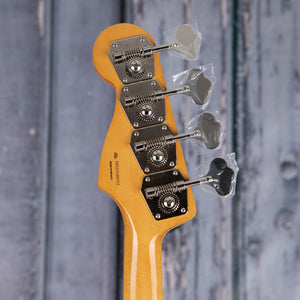 Fender Vintera II '60s Jazz Bass Guitar, Fiesta Red, back headstock