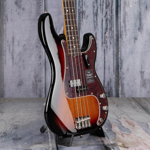 Fender Vintera II '60s Precision Bass Guitar, 3-Color Sunburst, angle