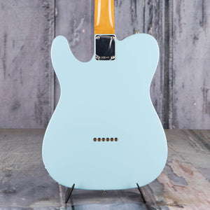 Fender Vintera II '60s Telecaster Electric Guitar, Sonic Blue, back closeup