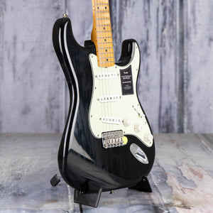 Fender Vintera II Road Worn '60s Stratocaster Electric Guitar, Black, angle
