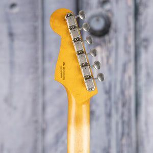 Fender Vintera II Road Worn '60s Stratocaster Electric Guitar, Black, back headstock