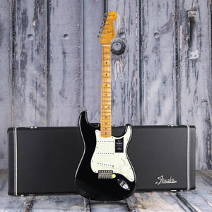 Fender Vintera II Road Worn '60s Stratocaster Electric Guitar, Black, case
