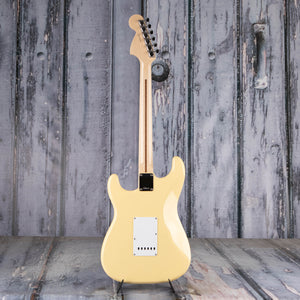 Fender Yngwie Malmsteen Stratocaster Electric Guitar, Vintage White, back