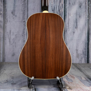 Gibson Custom Shop 1942 Banner Southern Jumbo Acoustic Guitar, Vintage Sunburst, back closeup