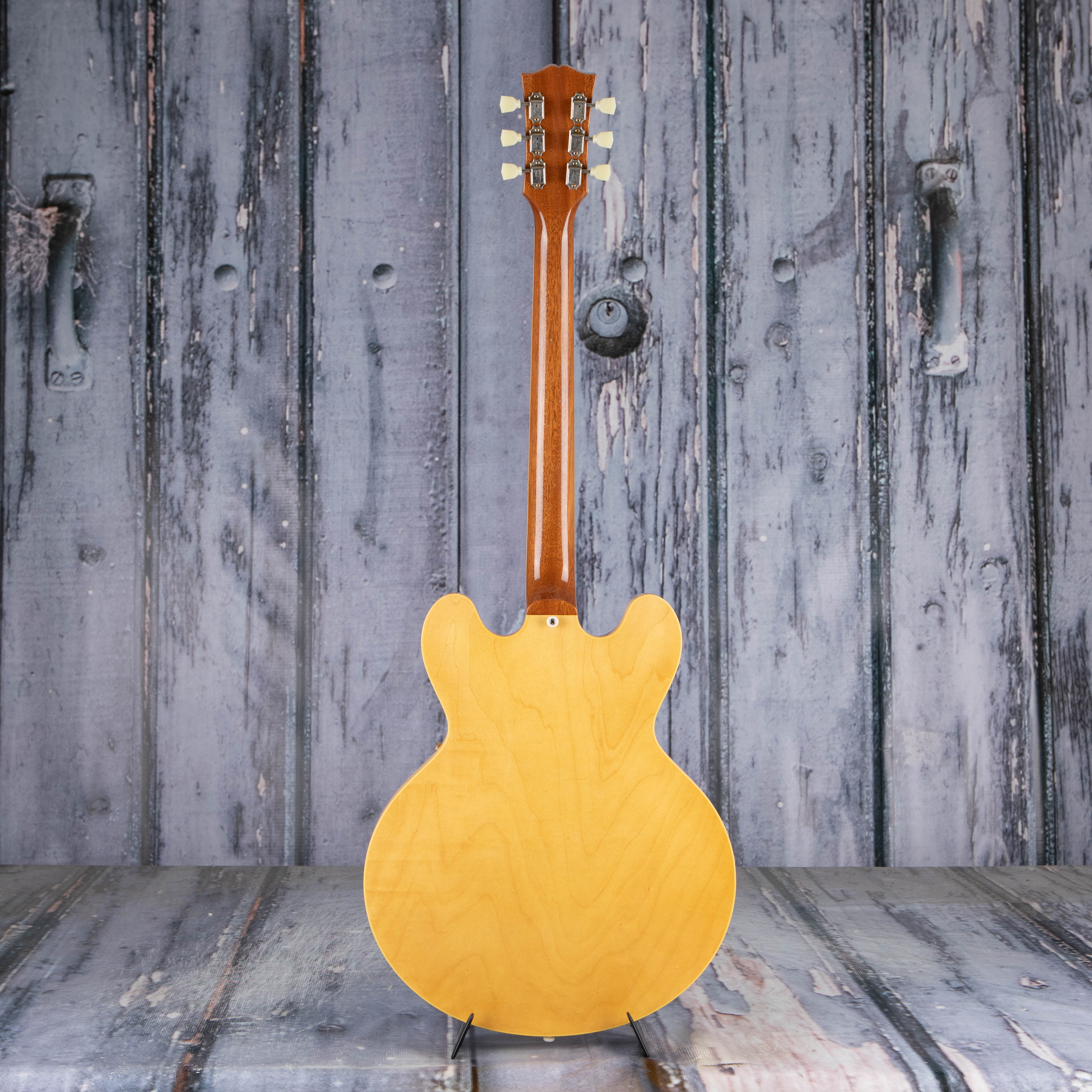 Gibson Custom Shop 1959 ES-335 Reissue Murphy Lab Ultra Light Aged Semi-Hollowbody Guitar, Vintage Natural, back