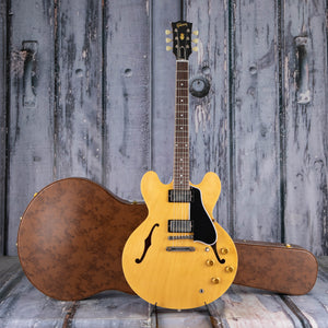 Gibson Custom Shop 1959 ES-335 Reissue Murphy Lab Ultra Light Aged Semi-Hollowbody Guitar, Vintage Natural, case